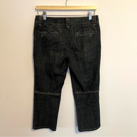NWT Theory Jeans Womens Cropped Jeans Bann Indigo Size 4 - Picture 3 of 5